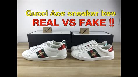 gucci sneaker fake vs real|gucci knockoff sneakers.